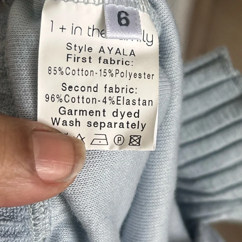 1 + In The Family Baby Boy Ayala Two Piece Romper NWT
